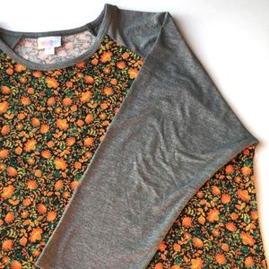 LuLaRoe Randy raglan shirt, Size XL, NWT